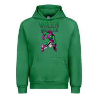 Emerald green goblin Urban Hoodie - lanVoArt