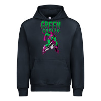 Navy green goblin Urban Hoodie - lanVoArt