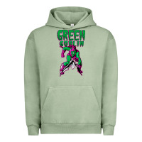Pigment Oil Green green goblin Urban Hoodie - lanVoArt