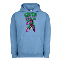 Pigment Pebble Blue green goblin Urban Hoodie - lanVoArt
