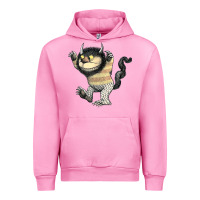 Fuchsia Pink where the wild things are carol Urban Hoodie - lanVoArt
