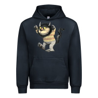 Navy where the wild things are carol Urban Hoodie - lanVoArt