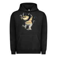 Pigment Black where the wild things are carol Urban Hoodie - lanVoArt