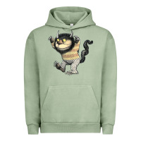 Pigment Oil Green where the wild things are carol Urban Hoodie - lanVoArt