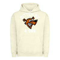 Pigment Pistachio bitten by a dog angry dog bite funny gift Urban Hoodie - lanVoArt