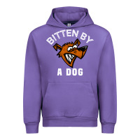 Tulip bitten by a dog angry dog bite funny gift Urban Hoodie - lanVoArt
