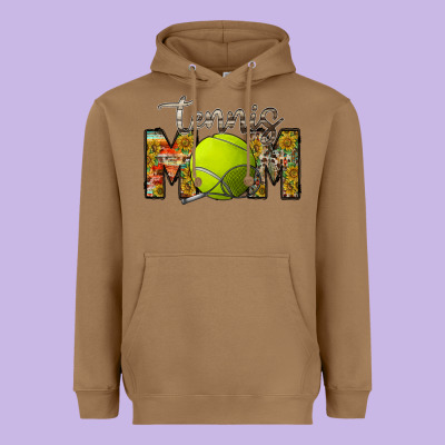 Tennis Mom Heavyweight Hoodie Designed By Racoondesign