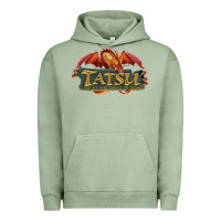 Pigment Oil Green tatsu six flags magic mountain Urban Hoodie - lanVoArt