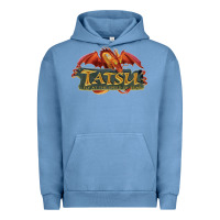 Pigment Pebble Blue tatsu six flags magic mountain Urban Hoodie - lanVoArt