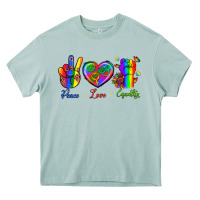 Arona Peace Love Equality Heavy Core Tee - BundleAndBundleShop