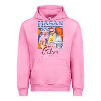 Fuchsia Pink hasan piker t shirts gift for fans for men and women gift mother day f Urban Hoodie - lanVoArt