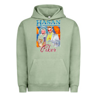 Pigment Oil Green hasan piker t shirts gift for fans for men and women gift mother day f Urban Hoodie - lanVoArt