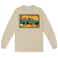 Mushroom pumpkin farm truck Long Sleeve Tee - Jasminsmagicworld