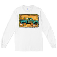 White pumpkin farm truck Long Sleeve Tee - Jasminsmagicworld