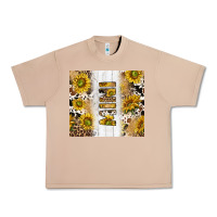 Burro western mother's day mini with cowhide and sunflowers tumbler tbs Urban Heavy Tee - TumblerDesignByShophia