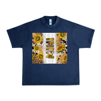 Western Mother's Day Mini With Cowhide And Sunflowers Tumbler Tbs Urban Heavy Tee | Teevron