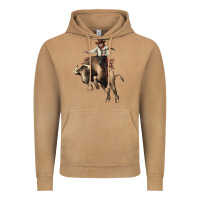 Vintage Camel Cowboy bull rodeo Vintage Hoodie - HowdyJamesFarm