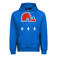 Cobalt vintage quebec hockey   retro nordiques Urban Hoodie - lanVoArt