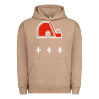 Pigment Burro vintage quebec hockey   retro nordiques Urban Hoodie - lanVoArt