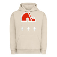 Pigment French Oak vintage quebec hockey   retro nordiques Urban Hoodie - lanVoArt