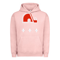 Pigment Salmon vintage quebec hockey   retro nordiques Urban Hoodie - lanVoArt