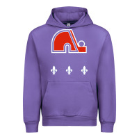 Tulip vintage quebec hockey   retro nordiques Urban Hoodie - lanVoArt