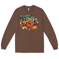 Chestnut happy fall Long Sleeve Tee - CowGirlArtShop