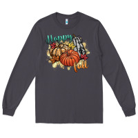 Smoke happy fall Long Sleeve Tee - CowGirlArtShop