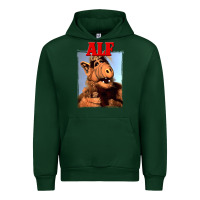 Forest Green alf vintage classic Urban Hoodie - lanVoArt