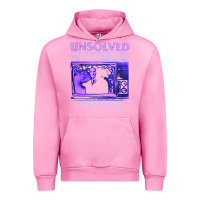 Fuchsia Pink unsolved mysteries robert stack Urban Hoodie - lanVoArt