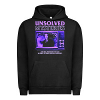 Pigment Black unsolved mysteries robert stack Urban Hoodie - lanVoArt