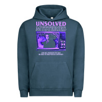 Pigment Midnight Navy unsolved mysteries robert stack Urban Hoodie - lanVoArt