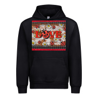 Black love ladybug Urban Hoodie - BarkalooDesign