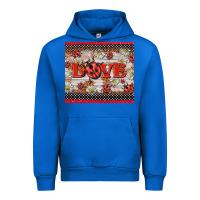Cobalt love ladybug Urban Hoodie - BarkalooDesign