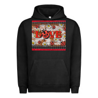 Pigment Black love ladybug Urban Hoodie - BarkalooDesign