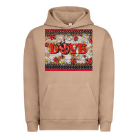 Pigment Burro love ladybug Urban Hoodie - BarkalooDesign