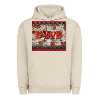 Pigment French Oak love ladybug Urban Hoodie - BarkalooDesign