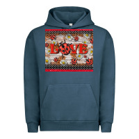 Pigment Midnight Navy love ladybug Urban Hoodie - BarkalooDesign
