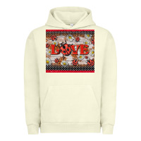 Pigment Pistachio love ladybug Urban Hoodie - BarkalooDesign