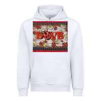 White love ladybug Urban Hoodie - BarkalooDesign