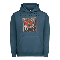 Pigment Midnight Navy paul simon graceland Urban Hoodie - lanVoArt