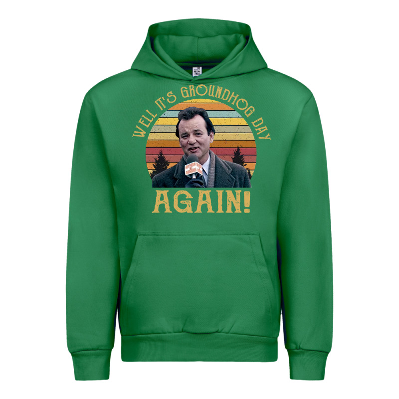 Vintage Well It's Groundhog Day Again Unisex Shirt Urban Hoodie by lanVoArt | Teevron