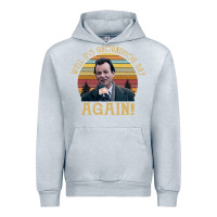 Heather Grey vintage well it's groundhog day again unisex shirt Urban Hoodie - lanVoArt