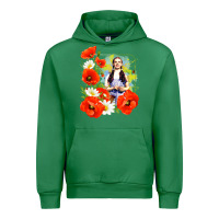 Emerald dorothy poppies Urban Hoodie - lanVoArt
