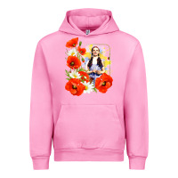 Fuchsia Pink dorothy poppies Urban Hoodie - lanVoArt