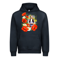 Navy dorothy poppies Urban Hoodie - lanVoArt