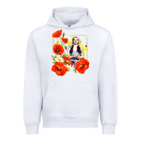 White dorothy poppies Urban Hoodie - lanVoArt