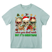 Arona When Your Dead Inside But It's Christmas Heavy Core Tee - BundleAndBundleShop