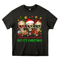 Asphalt When Your Dead Inside But It's Christmas Heavy Core Tee - BundleAndBundleShop