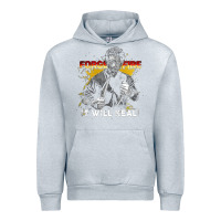 Heather Grey doug marcaida forged in fire it will keal Urban Hoodie - lanVoArt